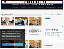 Tablet Screenshot of ponturifierbinti.com